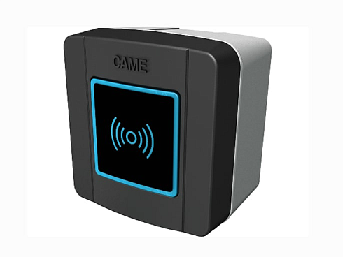 Купить Накладной Bluetooth считыватель CAME SELB1SDG3, с синей подсветкой, для 250 пользователей с доставкой и установкой в Туапсе